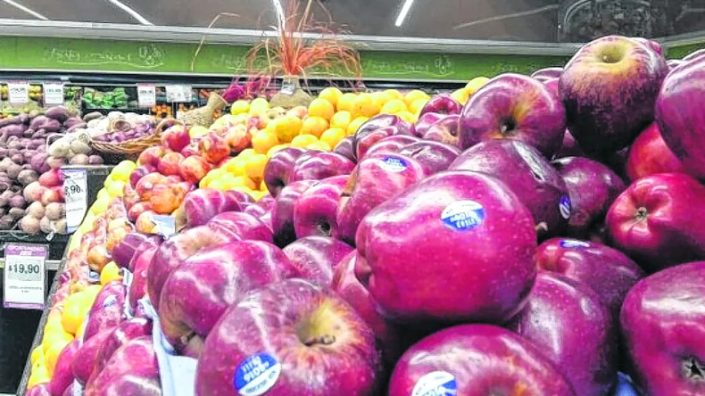 Las vetas de manzanas no repuntan en el mercado interno.