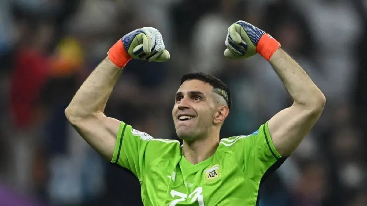 Dibu Martínez.