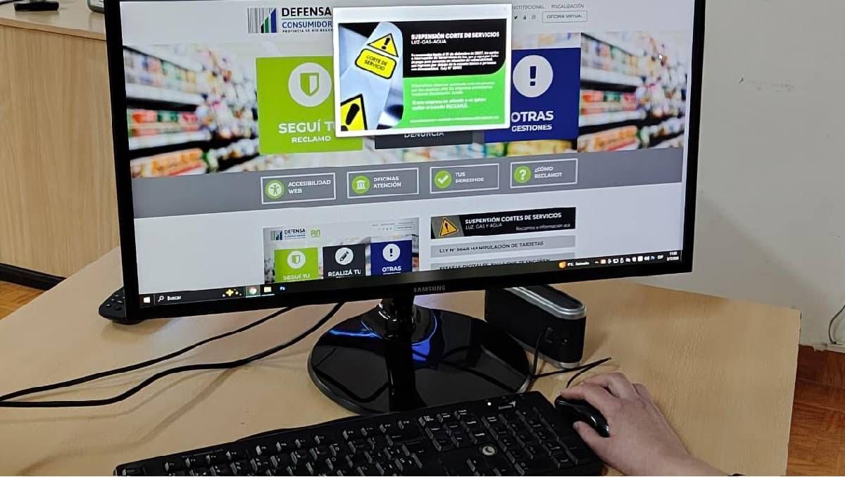 El trámite para evitar cortes de agua, luz o gas se realiza en la web de la Agencia de Recaudación.