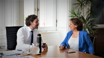 la gobernadora carreras se reunio con el jefe de gabinete
