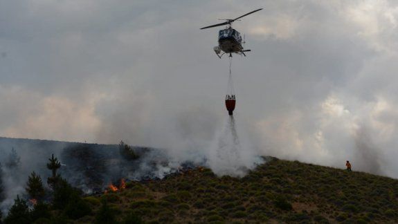 Alerta por 14 focos de incendio en la cordillera neuquina