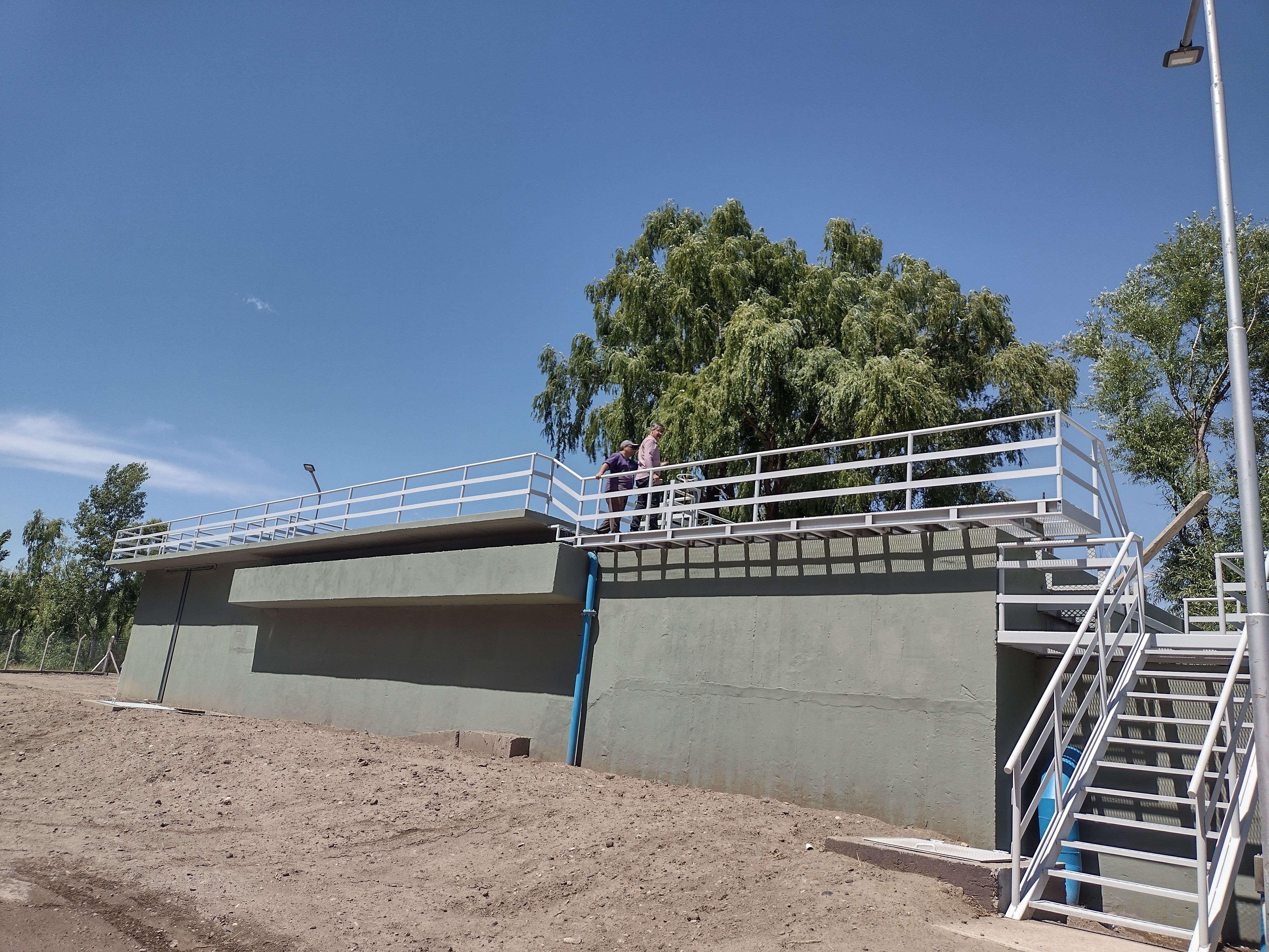 Pondrán a funcionar la nueva planta potabilizadora de Roca.