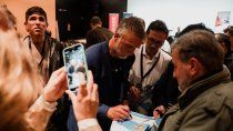 La visita de Gabriel Batistuta en Neuquén