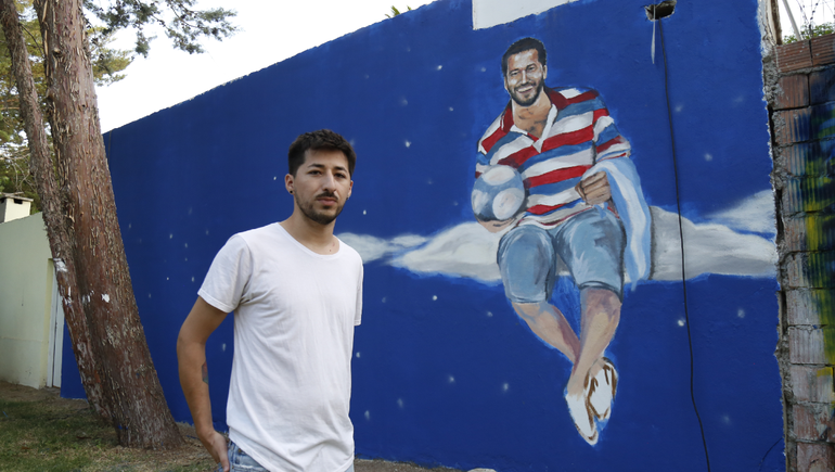 A un año del crimen de Facundo Castillo, inauguraron un mural para recordarlo