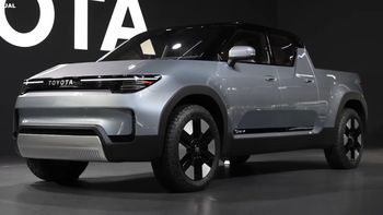 Toyota Epu, el concept que precede a la nueva pickup compacta de la marca japonesa. Foto: Captura YouTube. 