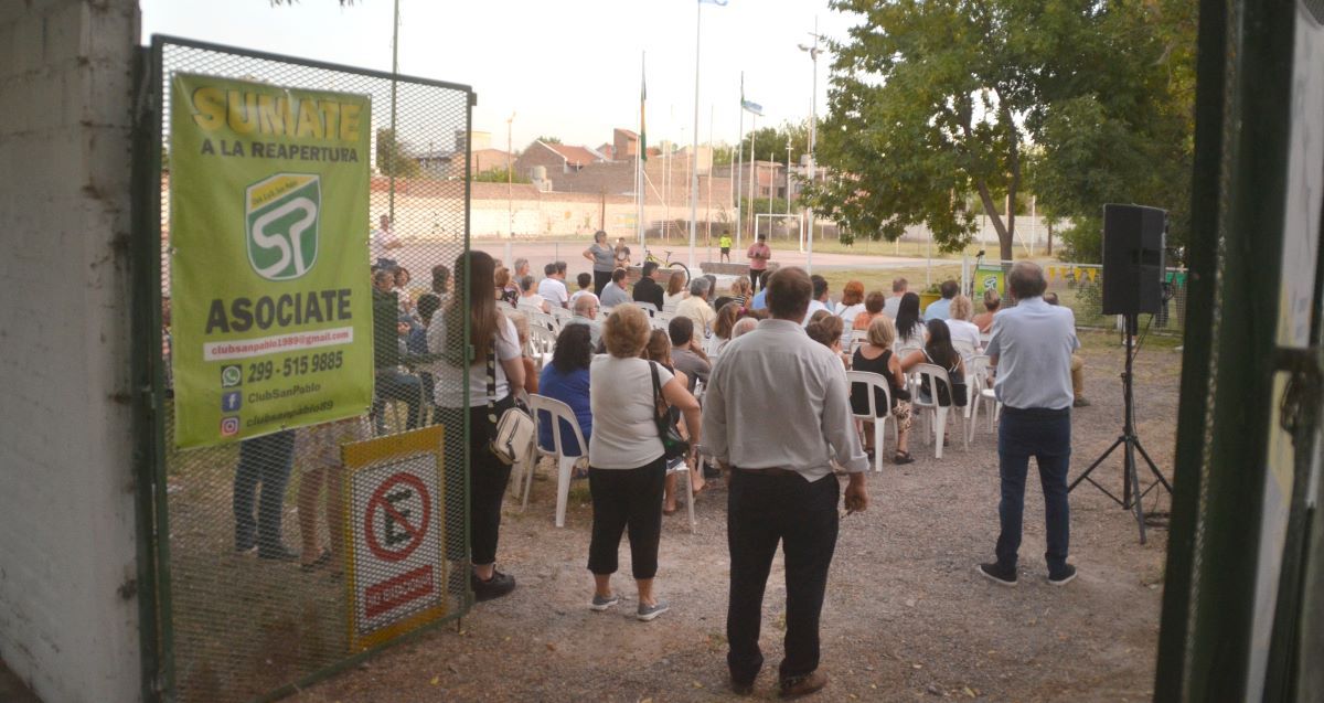 El histórico club San Pablo volvió a abrir sus puertas