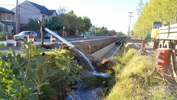 El pluvial de Perón llegó hasta Maestro Espinosa