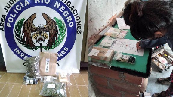 Secuestran droga