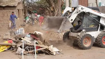 El acumulador más grande registrado en la ciudad. 