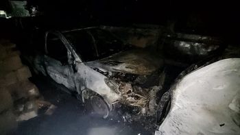 Varios de los rodados alcanzado por el fuego resultaron destruidos. Otros sufrieron daños de distinta gravedad. 