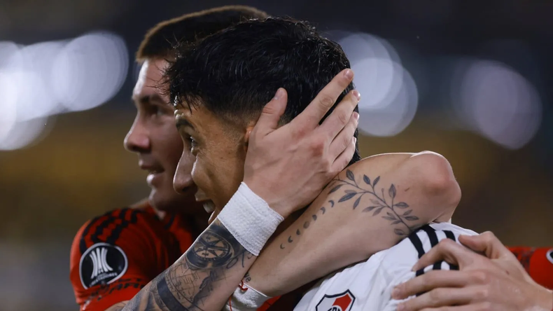 Driussi anotó para River por quinto partido consecutivo.