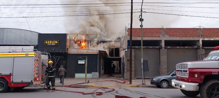Trabajadora de un merendero perdió todo en un incendio