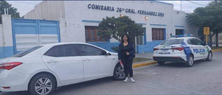 Finalmente, el vehículo fue restituido formalmente a su dueña. 