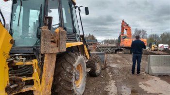 reactivan la obra de ampliacion de la ruta 22