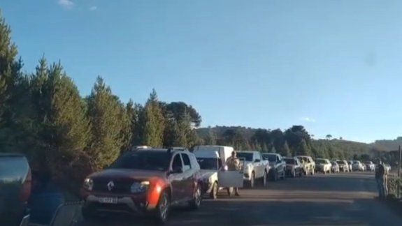 Tras las largas filas en Pino Hachado