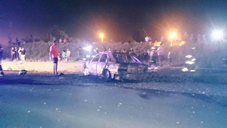 El brutal accidente ocurrió a las cero de ayer en la Ruta Chica