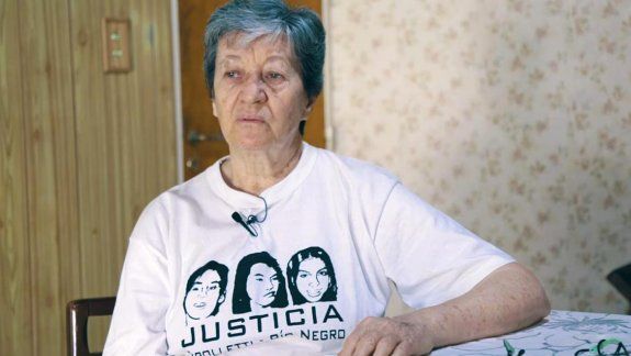 Ofelia Villar, madre de verónica, una de las víctimas del primer triple crimen de Cipolletti.&nbsp;