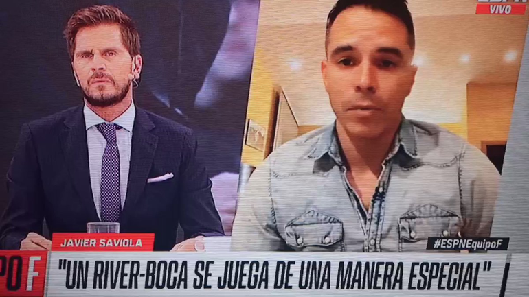 La insólita pregunta de Vignolo a Saviola que es viral