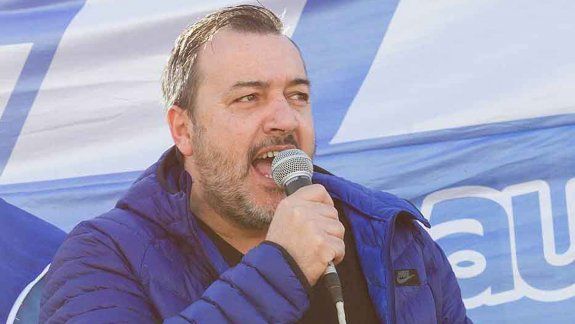 Rodolfo Aguiar, secretario general de ATE Río Negro.