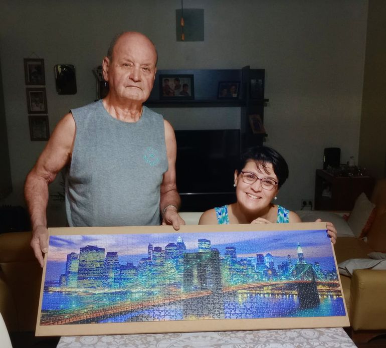 Jorge con su hija Glenda comparten la misma pasión. Jorge con su hija Glenda comparten la misma pasión.