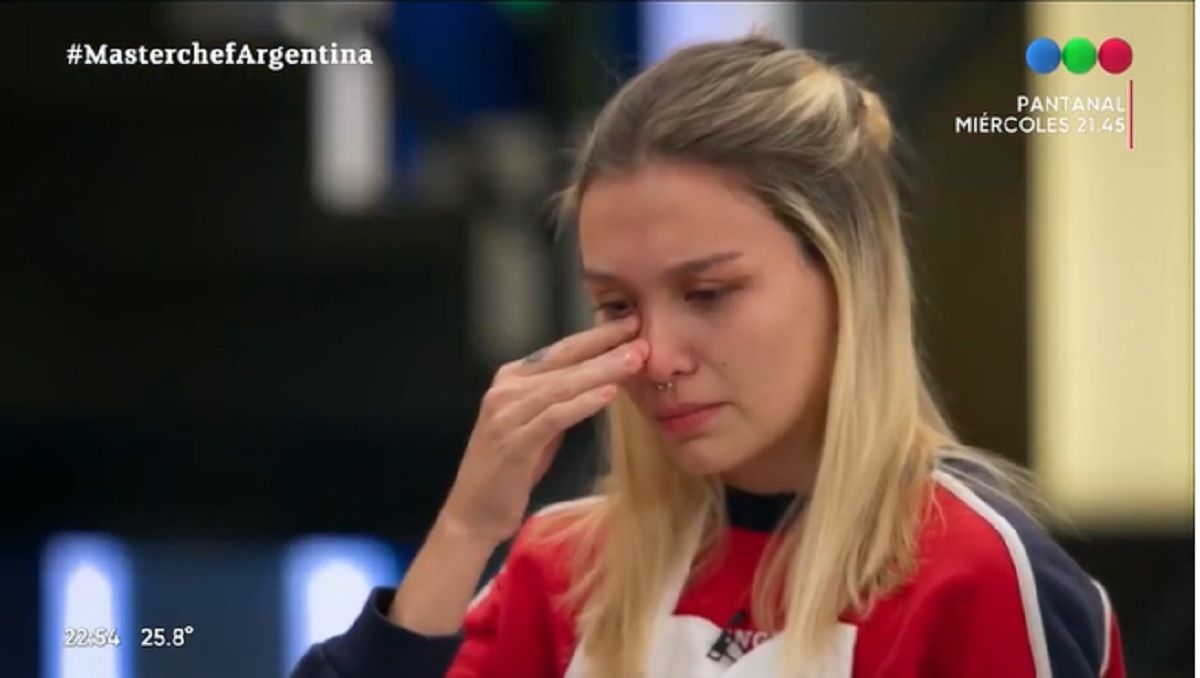 Delfina de MasterChef quebró en llanto al recordar su enfermedad