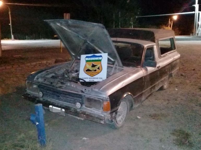 Cuatro vehículos secuestrados por irregularidad en el Alto Valle