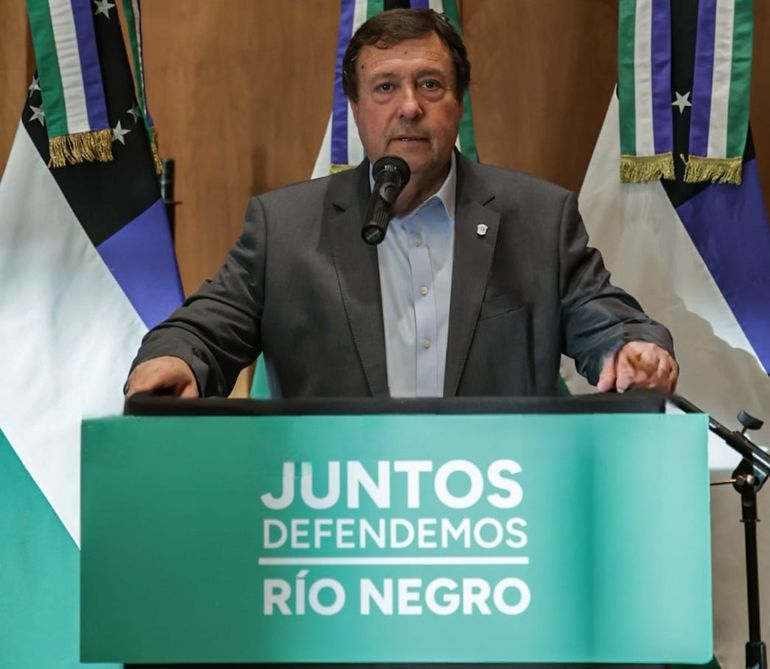 Alberto Weretilneck se metió en la campaña electoral rumbo a las legislativas.