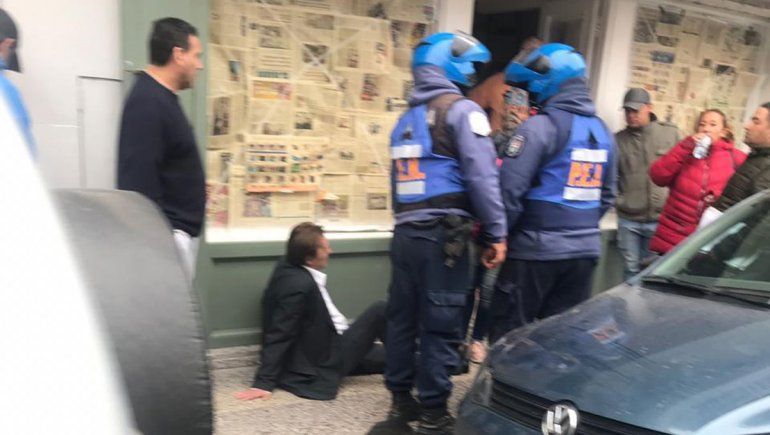 Video: agredieron al Intendente de Paraná en plena calle