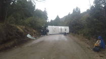 que se sabe del estado de los heridos tras el vuelco del colectivo en ruta 65: uno debio ser trasladado en helicoptero