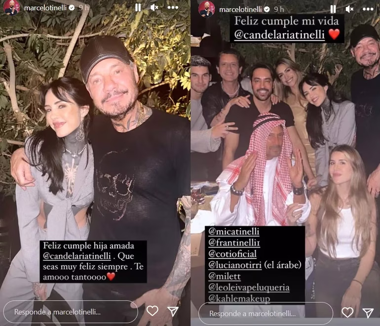 Qué dijo Marcelo Tinelli después de presentarle a Milett Figueroa como su nueva novia a sus hijas