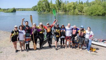 remaron diez dias para pedir por los rios del alto valle