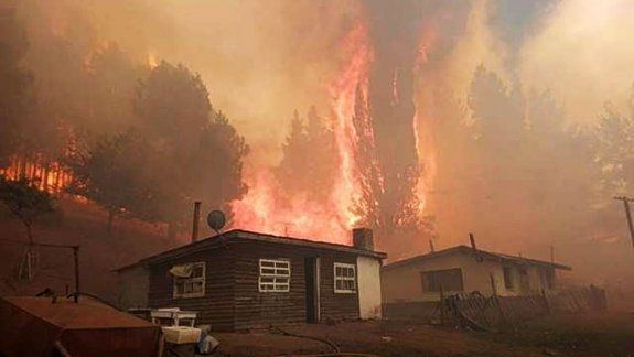 Fuego en la Comarca: unas tortas fritas fueron el origen