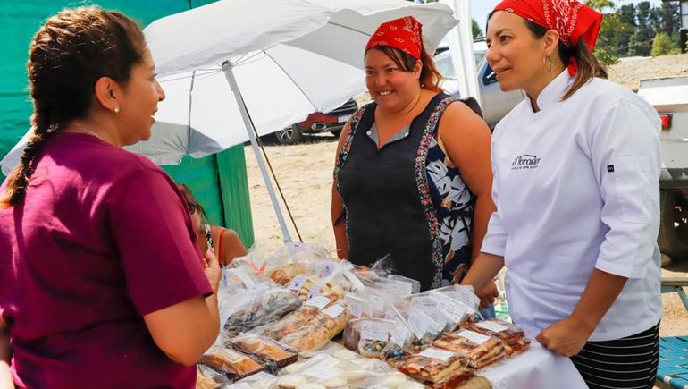 Carreras participó de la Fiesta de la Estepa y el Sol en Dina Huapi
