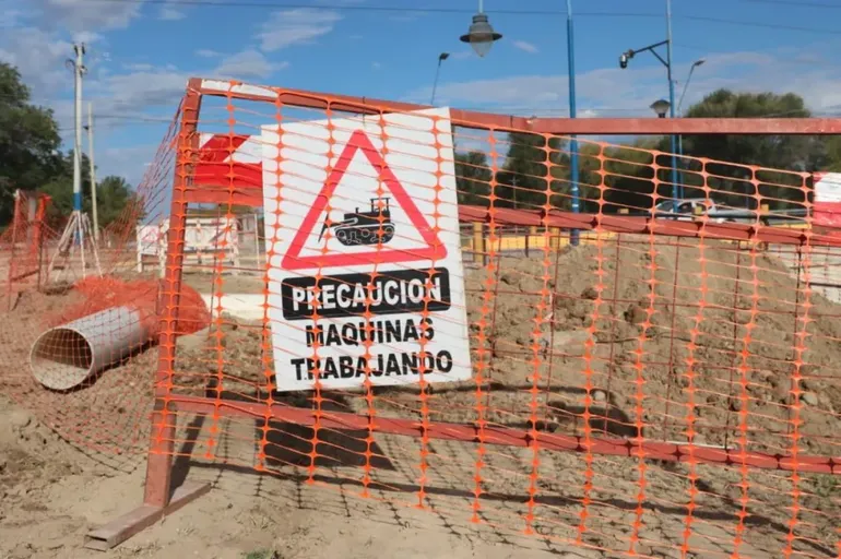 El Municipio aclaró que se trata de una obra de Nación. 