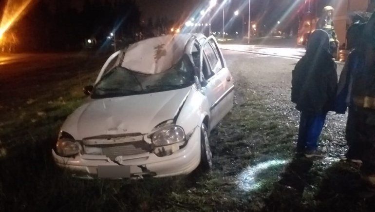Chocaron contra un caballo suelto en el ingreso a Bariloche