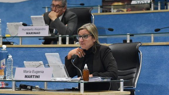 María Eugenia Martini del bloque Frente de Todos lanzó la advertencia sobre la deuda pública.&nbsp;