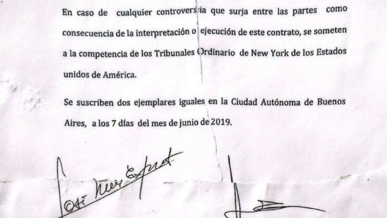 Hallaron el contrato que vincula a Fred Machado con José Luis Espert