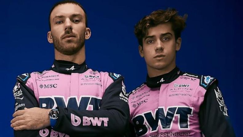 Franco Colapinto y Pierre Gasly