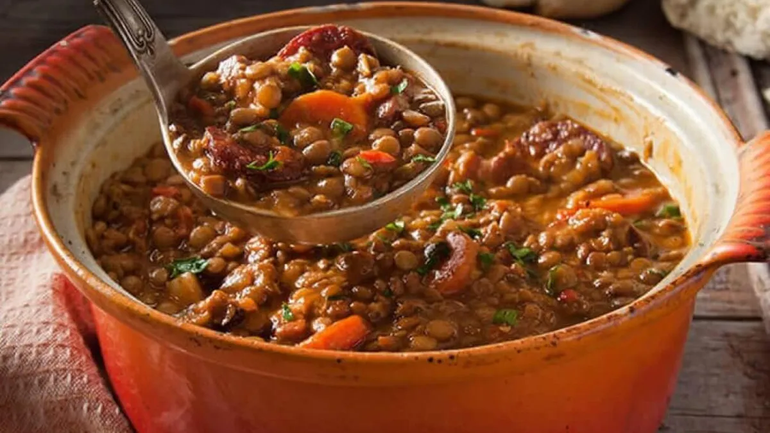 Guiso de lentejas