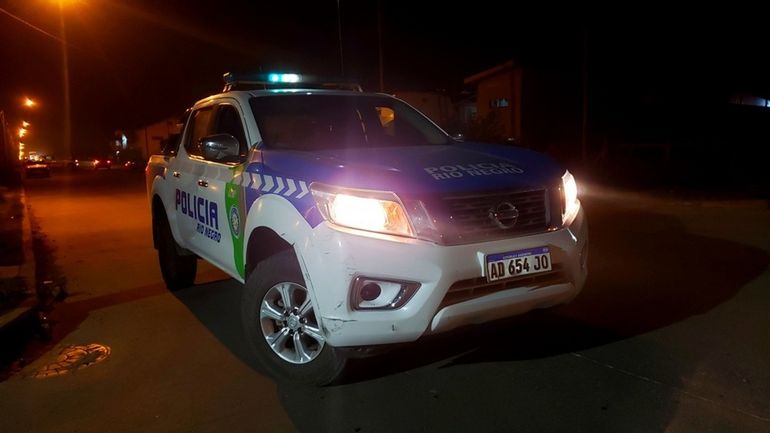 La persecución fue el jueves por la noche, en Roca. La persecución fue el jueves por la noche, en Roca.