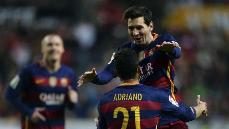 Messi llegó a los 301 goles en la Liga.