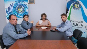 ratificaron a las maximas autoridades de la policia