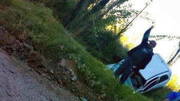 El accidente ocurrió ayer a la madrugada en el cruce de La Esmeralda con la Circunvalación Arturo Illia.