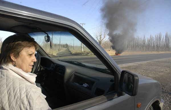 Productores protestan, pero sin corte de ruta
