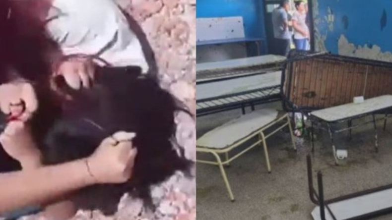 Una brutal pelea entre adolescentes genera gran preocupación por la creciente violencia escolar. | LMCipolletti.com Una brutal pelea entre adolescentes genera gran preocupación por la creciente violencia escolar.