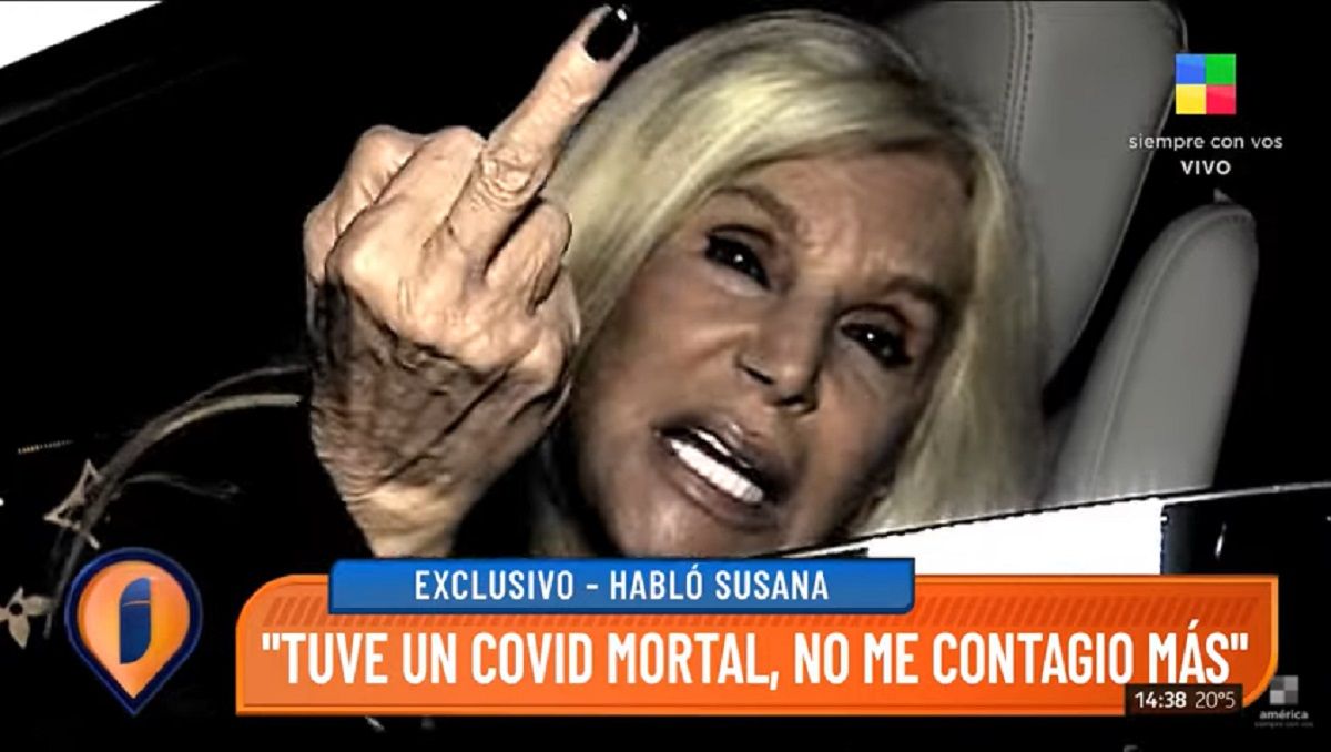 Rial le respondió a Susana: ¿Qué te pasa