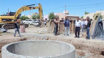 apertura de sobres para la obra de red cloacal en rio colorado