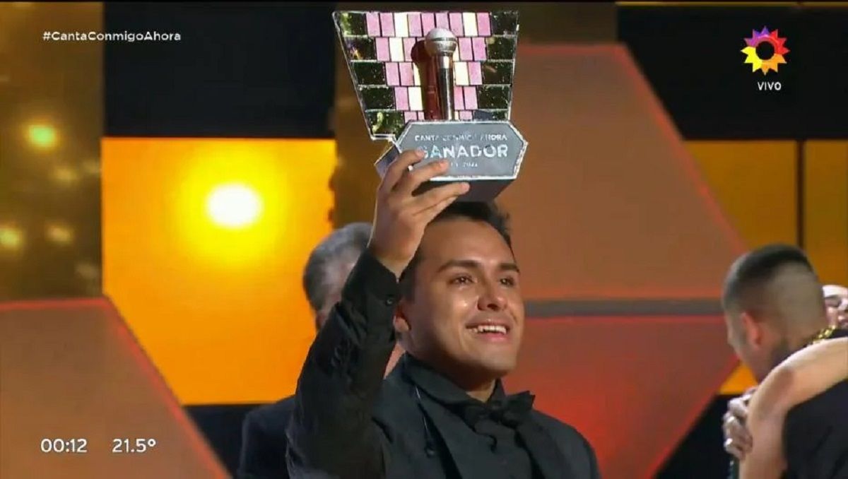 Tinelli coronó al primer ganador de Canta Conmigo Ahora