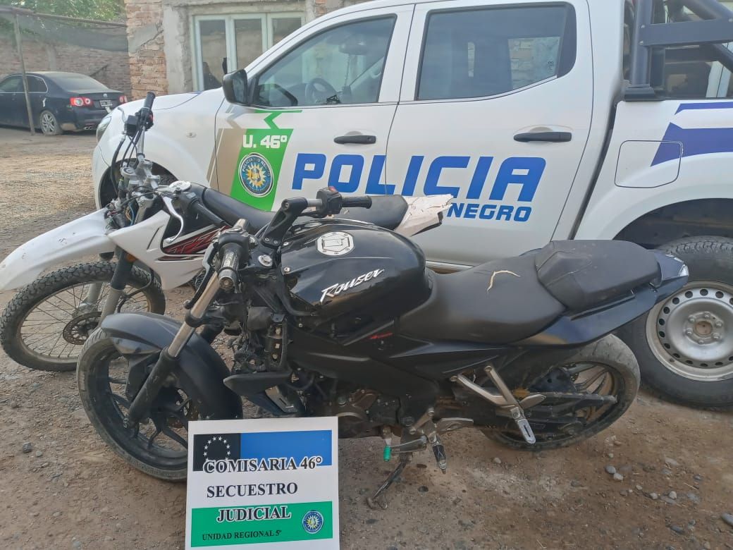 Los robos de motos son moneda corriente en la región.