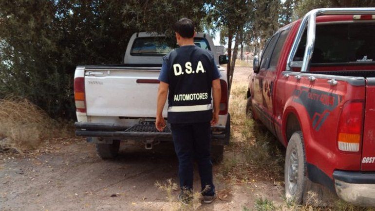 Encontraron en Las Perlas un auto que había sido robado en Neuquén